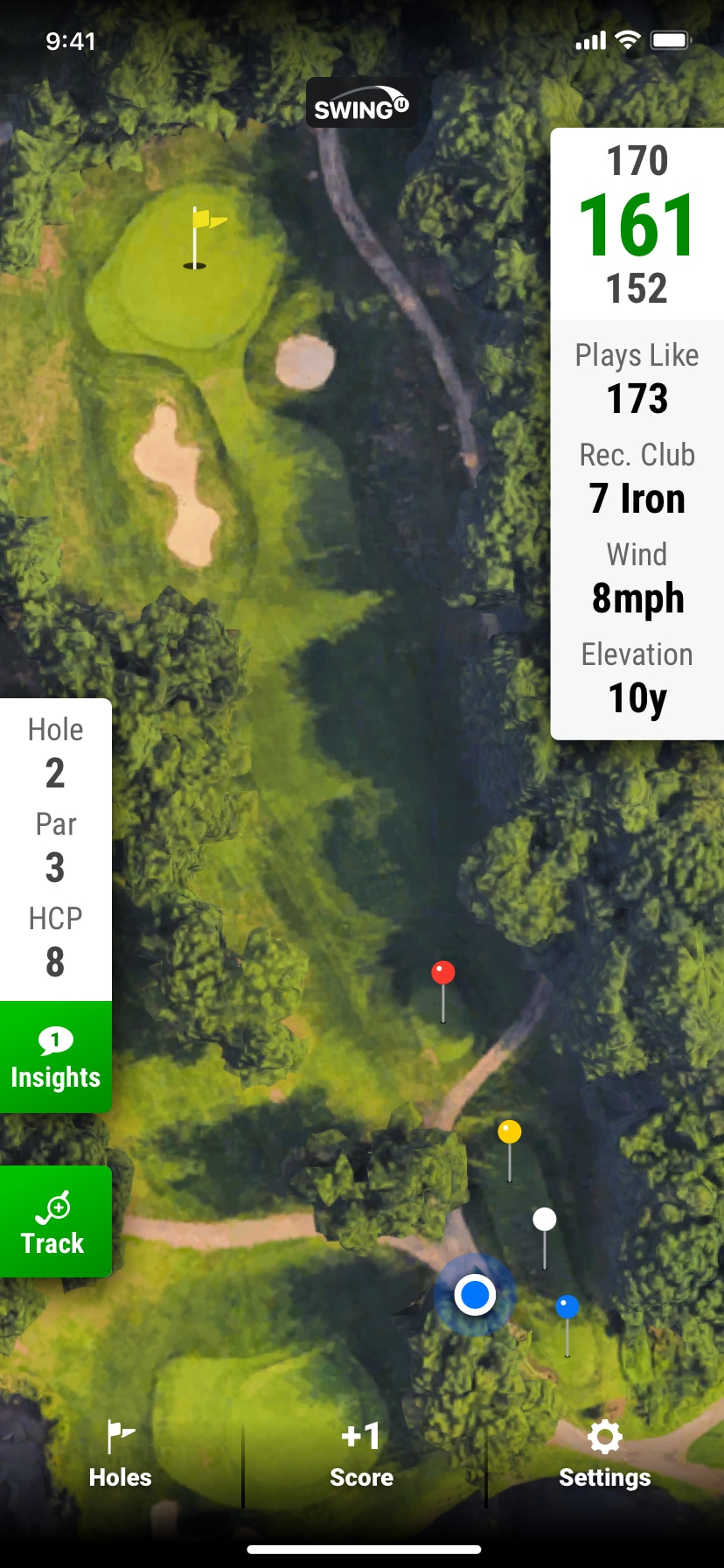 SwingU - Screenshot - SwingU - Golf GPS