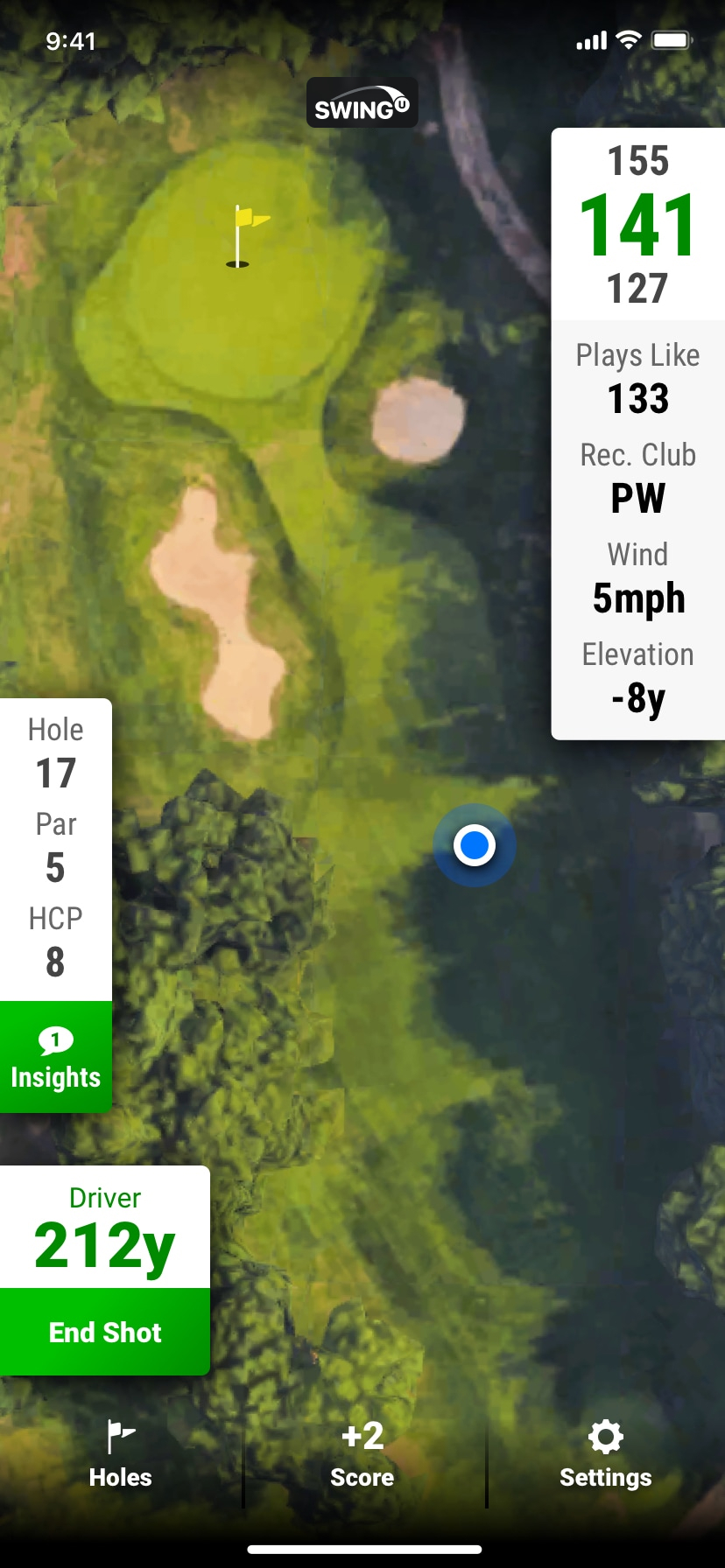 SwingU - Screenshot - SwingU Golf Tracking Shots